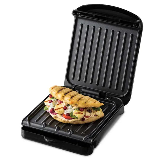 George Foreman 25800 Small Fit 760W Grill - Black